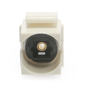 Toslink à Toslink coupleur Keystone à Fiber optique, prise Keystone - Product Image 2