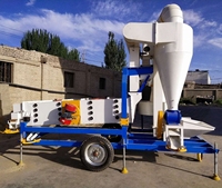 Machine de nettoyage et de tri automatique des graines de sésame, des haricots et des arachides à haute productivité pour l'agriculture africaine HELIDA