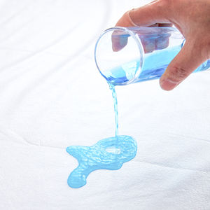 Ropa de cama de rizo hipoalergénica, protector de colchón doble impermeable lavable para dormir sin ruido - Product Image 5