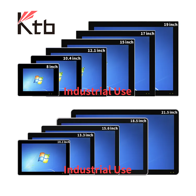 KTB PPC170 17 Inch Intel I3,I5,I7,J6412 J4125 J1900 Windows Linux Embedded Fanless Touch Screen Computer Industrial Panel Pc