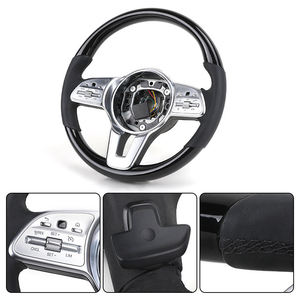 Volant en cuir de luxe pour Mercedes Classe A/B/C, GLA/<span class=keywords><strong>CLA</strong></span>/GLC/GLE/GLS (W204-W206/W213) - Mise à niveau du modèle ancien au nouveau - Product Image 2