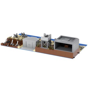 En gros, Jouet de construction militaire DIY : Bunkers Highland, Tour de garde, Bâtiments modernes, 50 pièces en matériau ABS, Modèle d'action, Cadeau - Product Image 5