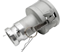 Raccords rapides Camlock de type D en acier inoxydable 304 316 pour eau, gaz, huile, raccords filetés NPT BSP Cam Lock modèle D