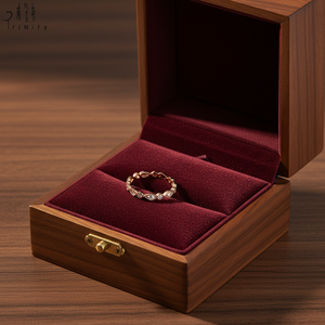 Tremendous Quality Hand <b>Crafted</b> Vintage Design <b>Ring</b> Jewelry Exquisite 18K Solid Rose Gold Real Natural Diamonds Stackable <b>Ring</b> - Product Image 1