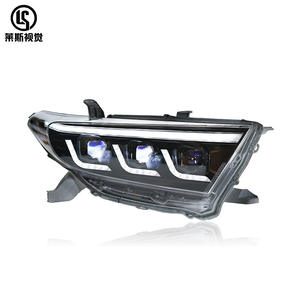 Ensemble de feux de jour à lentille LED modifiée de haute qualité pour 12-14 pour Toyota pour clignotant d'eau blanche Highlander - Product Image 3