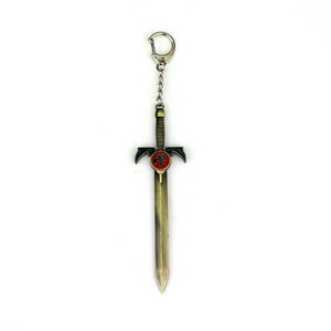 Collana con Ciondolo Spada Anime <span class=keywords><strong>Thundercats</strong></span>, Portachiavi in Metallo con Logo Leone, Gioielli da Uomo, Portachiavi del Film, Chaveiro - Product Image 5