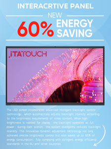 Hiseeview 75inch IR Interactive 4K <b>Touch</b> <b>Screen</b> Whiteboard 20/40 Point <b>Touch</b> Android 14.0 OS 86 Inch LED Flat Panel - Product Image 4