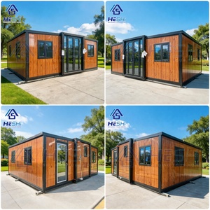 Maison conteneur modulaire extensible de 40 pieds, certifiée CE EN 1090, avec plancher MGO de 15 mm, 78 m², 1, 2, 3, 4 ou 5 chambres, villa moderne galvanisée - Product Image 6