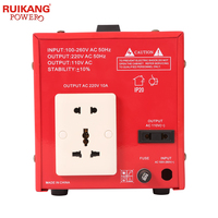 Regulador de Voltaje de CA con Módulo de Ahorro de Energía Intercambiable Universal Automático con Pantalla Digital de 3000w de Potencia 220/110v