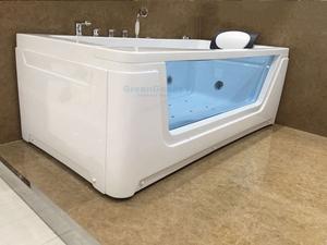 Nouvelle conception 1700X950mm <span class=keywords><strong>Baignoire</strong></span> à remous avec cascade en verre trempé avec <span class=keywords><strong>douche</strong></span> - Product Image 5
