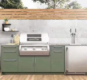 Durable and Eco-friendly Aluminum Outdoor Cabinet Durable Aluminum Cabinet Waterproof Outdoor Furniture Eco Friendly Living <strong>Roo</strong> - Product Image 5