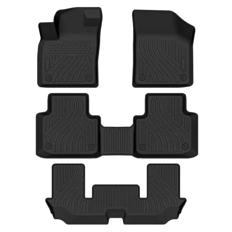 Alfombrillas de coche TPE 3D para todo tipo de clima de suministro de fábrica para Volkswagen TERAMONT X 2019 + Accesorios de coche personalizados All Weatherr Car Mat