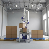 JINWEI DS-CR35-U 35kg 2246mm 6 axes IP67 Palettiseur CE ISO 10218 ISO 13849-1 8 pièces/min 0,05mm pour ligne logistique d'entrepôt