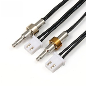 Độ chính xác cao Bullet <span class=keywords><strong>NTC</strong></span> thăm dò <span class=keywords><strong>NTC</strong></span> cảm biến nhiệt độ 10KΩ 3435 cho máy pha cà phê - Product Image 1