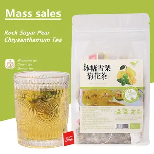 High Quality Rock Sugar Pear Chrysanthemum Tea Health tea