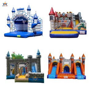 Château gonflable WINWAYTOYS pour enfants, maison de jeu, location de jeux de saut, 4,2x6,5x3,8m, 5-10 ans - Product Image 2