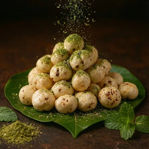 Makhana de Menta Orgánica, Frutos Secos Tostados Veganos, Bajos en Calorías, con Refrescante Sabor a Menta, Procesamiento a Granel para Uso Alimentario - Product Image 1