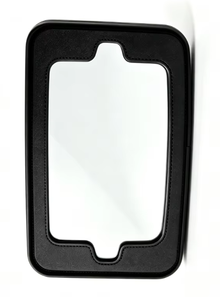Fabric-Backed Multi-Functional Child Observation <b>Mirror</b> <b>Acrylic</b> Glass, Soft Textile Cover, Rear Seat Baby <b>Mirror</b> - Product Image 3