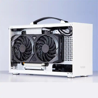 Boîtier d'ordinateur ITX mini 3,3 L, mini serveur NAS ITX, boîtier MINI ITX, châssis de jeu PC de 5 litres