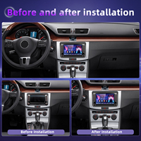 Autoradio Android Podofo 2+32G 7 pouces avec Carplay et Android Auto pour VW/Polo/PASSAT/GOLF/Skoda/Caddy/Seat EQ SWC, autoradio d'usine