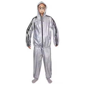 Julyfit Veste et pantalon amincissants personnalisés pour le fitness et la perte de poids Ensemble de <span class=keywords><strong>sauna</strong></span> en PVC pour hommes et femmes - Product Image 1
