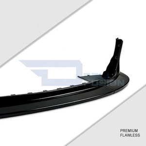 Para Mini Cooper JCW R55 R56 R57 R58 R59 2006-2013, Estilo Challenge Ver2, Labio Delantero de Plástico, Color Negro Brillante - Product Image 2