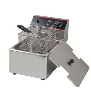 Freidora <span class=keywords><strong>El</strong></span>éctrica Nueva Modelo 2 con Cestas y Espacio para Pizza, para Freír <span class=keywords><strong>Chicharrón</strong></span> Cuadrado 10x10, Tanque Único Profundo de 20 Litros - Product Image 3