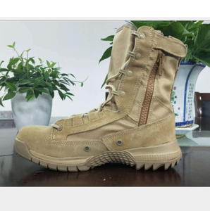 รองเท้าบูทฝึกซ้อมรบ TSB1103 สำหรับทหารราบ น้ำหนักเบา สำหรับพื้นที่แห้งแล้ง พื้นรองเท้าทำจากยางและ EVA ระบายอากาศได้ดี - Product Image 3