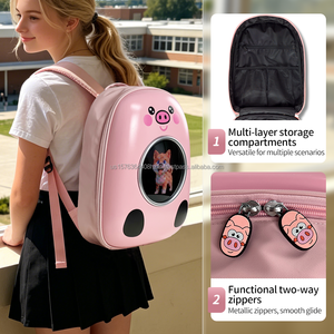 Mochila P2 para mascotas, impermeable, con pantalla LED, personalizable por aplicación, con píxeles editables, mochila escolar bonita, 5v - Product Image 5