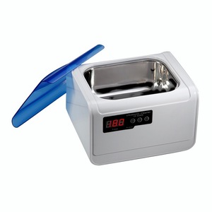 Ce-6200a Ultrasonic <b>Cleaner</b> 0.75l 50w <b>Plastic</b> Tank For Denture Jewelry Eyeglass Cleaning - Product Image 3