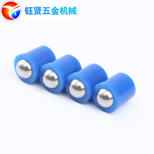 POM Plastic Press Fit Ball Screw D8 L9 Round Head Unthreaded For Electronic Devices - Product Image 4