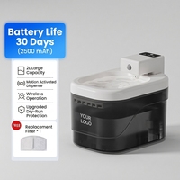Distributeur d'eau pour animaux de compagnie, alimentation directe usine, autonomie de 30 jours, résistant aux éclaboussures, facile à nettoyer, pour chats professionnels et commerciaux