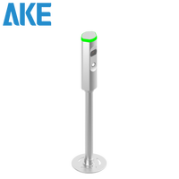 Capteur de stationnement intelligent AKE pour la voirie |   Borne de stationnement intelligente en alliage d'aluminium IP66 étanche pour la ville connectée et le stationnement sans ticket