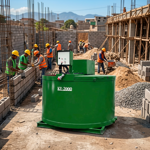 Mélangeur de boues de béton industriel KY-2000 2800L avec unité de stockage anti-sédimentation – Préparation de mortier pour la construction à grande échelle - Product Image 4