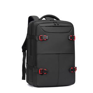 Sac à dos pour ordinateur portable avec rangement multifonctionnel personnalisé pour hommes Compagnon de voyage transfrontalier pour étudiants - Product Image 4