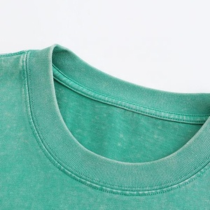 เสื้อยืดคอตตอนวินเทจทรงสตรีท 230GSM คุณภาพสูง ขายส่ง พร้อมสกรีนโลโก้ตามสั่ง สำหรับผู้ชายและผู้หญิง เสื้อยืดฟอกสี - Product Image 3