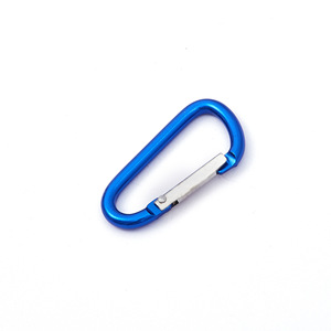Mosquetón Tipo D de Acero Inoxidable y Aleación de Zinc, Accesorio de Metal Duradero para Llavero - Product Image 3