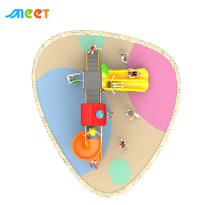 MT-BRB004 Hot Bán Trẻ Em Của Sân Chơi Ngoài Trời Thiết Bị Đầy Màu Sắc Nhựa Trẻ Em Vui Chơi Giải Trí Công Viên Với Slide - Product Image 2