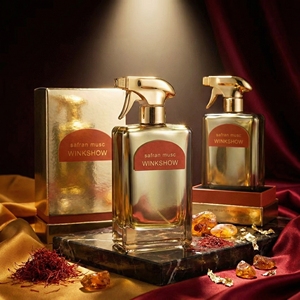 น้ำหอม OEM กลิ่นโอเรียนทัลสไปซี่ ติดทนนาน กลิ่นไม้หอม 100 มล. ขวดสีทอง สำหรับผู้ชาย  ขั้นต่ำในการสั่งซื้อน้อย - Product Image 1