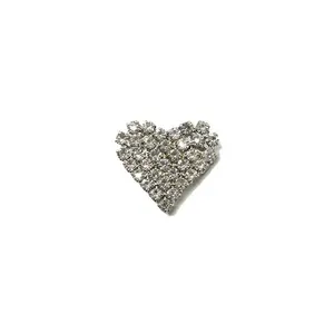 2020 Fancy Lady Heart Shaped Rhinestone Sewing Button For Clothing DIY Wedding Decorations Gifts