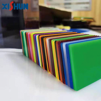 2-8mm Feuille Acrylique Coulée Cristal PMMA Découpé pour Feuilles de Plexiglas PE Rigide avec Application Légère pour la Publicité Découpe Laser