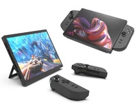 Console de jeu vidéo portable 10,5 pouces Mini ordinateur portable Gamer Player avec Wifi Console de jeu portable Ordinateur portable Manette détachable Écran tactile PC