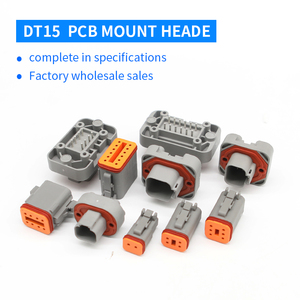 DT разъем 2/4/6/8/12pin PCB крепление жгут провод-плата автомобильный разъем DT15-2P DT15-4P DT15-6P DT15-8P DT15-12P - Product Image 2