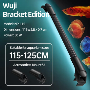 Speciale aanbieding aluminiumlegering aquariumlamp, waterdichte verlichtingsarmatuur, LED aquariumverlichting voor zeewater, koraalrif en zeevissen - Product Image 6