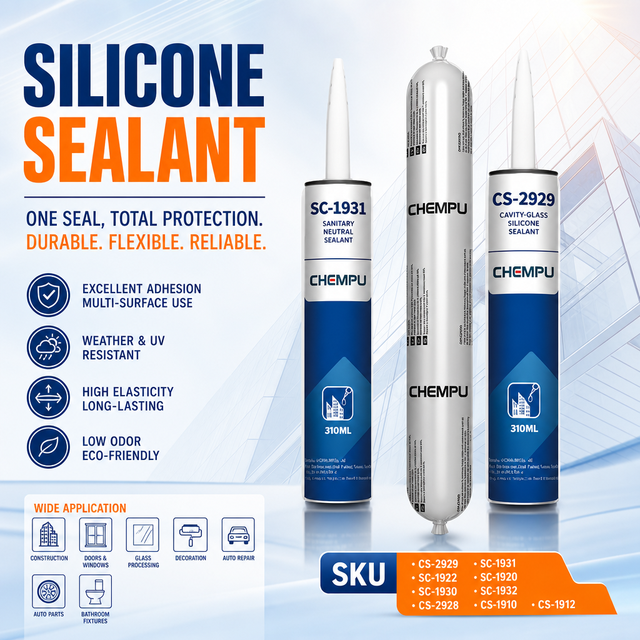 Workshop Grey Silicone Joint Sealant Leak Sealing Non Sag Non Sag Silicone Caulk for Door Frames Smooth Silicone Glue