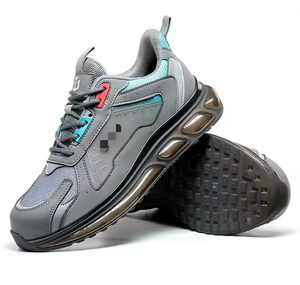 Botas de Trabajo Resistentes al Desgaste para Obras de Construcción, Impermeables, Antideslizantes, Zapatos Deportivos de Senderismo Cómodos para Hombre - Product Image 6