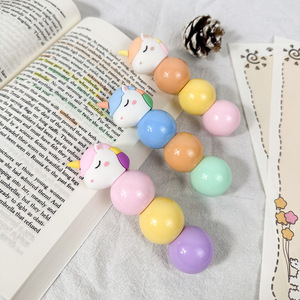 Marcadores Creativos <span class=keywords><strong>Unicornio</strong></span> Transfronterizos, 3 Colores, No Borrables, para Oficina y Escuela, Venta al por Mayor, Estilo Ins, Súper Lindos - Product Image 3