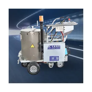Automatic Walking High Power Electric Drive Adjustable Hand Push Hot Melt Road Marking Machine