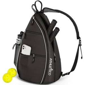 Échantillon gratuit Sac de raquette de pickleball grande capacité Sac de sport de gym Sac bandoulière matelassé Sac de raquette de tennis Sac de pickleball - Product Image 3