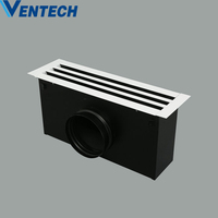 Ventech Système HVAC Ventilation Climatisation Aluminium Plafond Diffuseur d'air Ac Diffuseur Linéaire Slot Diffuseur